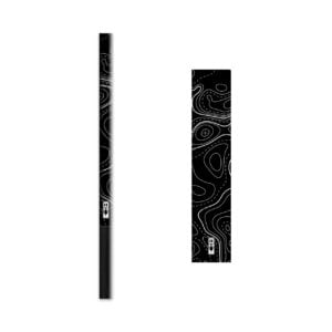 Bohning Topo Arrow Wraps Black on White