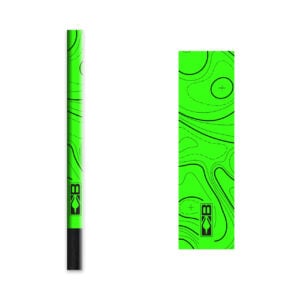 Bohning Topo Arrow Wraps Neon Green