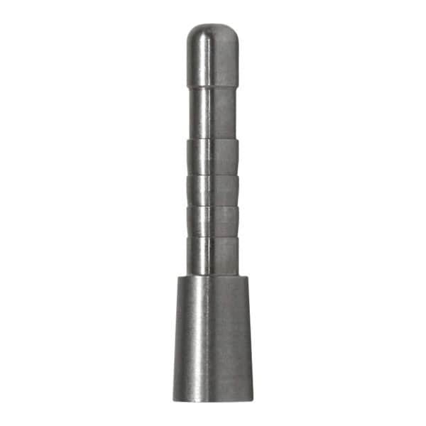 Easton Inserts Half Out 5MM 50 Grain Stainless Steel #1 12 Pack 601836 (5mm Axis & FMJ Arrows)