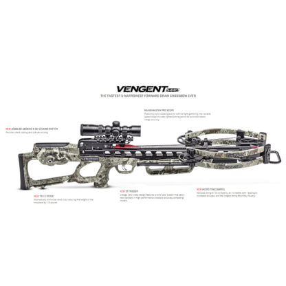 TenPoint Crossbow Vengent S440 ACUslide Veil Alpine CB20007-6219