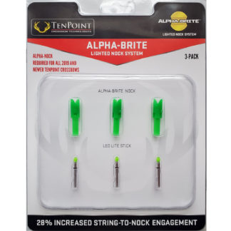 TenPoint Alpha-Brite Lighted Nock System Green HEA-358