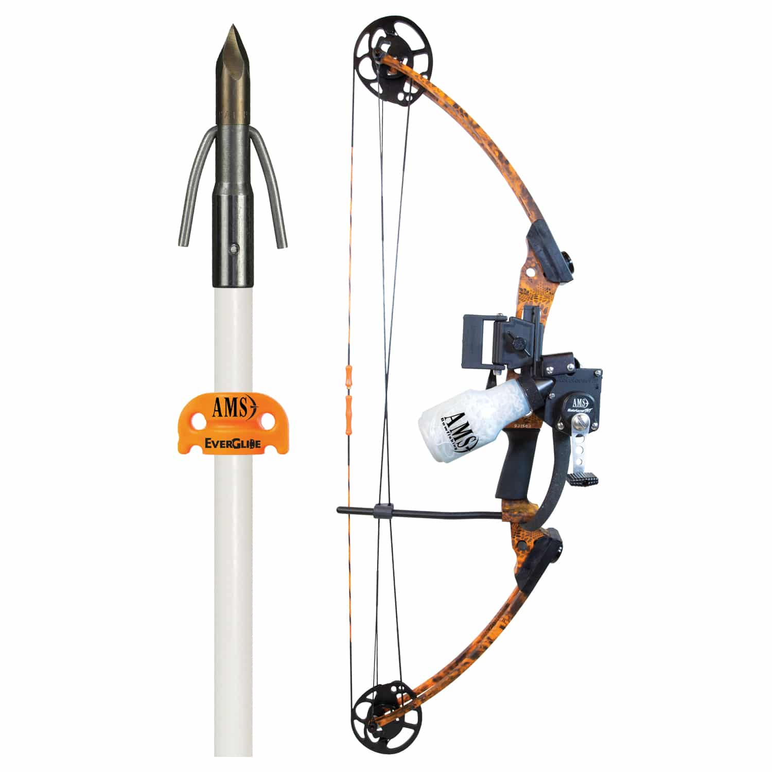 AMS Bowfishing The Hooligan® Bow and Kit Right Hand B805-RH - Farmstead  Outdoors