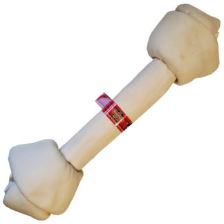 Lennox Rawhide Natural Knotted Bone Dog Chew 19-20 Inch