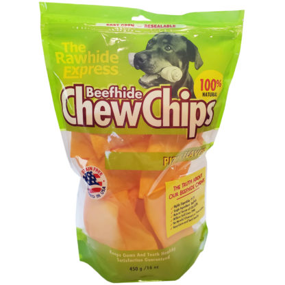 Lennox Rawhide Chew Chips Beefhide Pizza Flavor