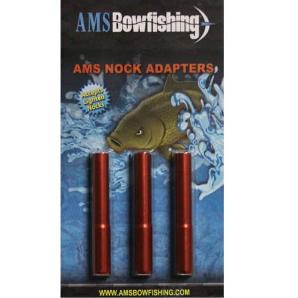 AMS Bowfishing Nock Adapters M113-RED