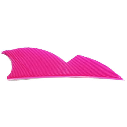 Gateway Feathers 2 Inch Right Wing Batwing Flo Pink 200RNSFP-100