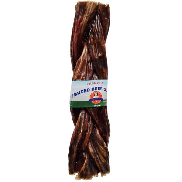 Lennox Rawhide Premium Braided Beef Gullet 6 Inch