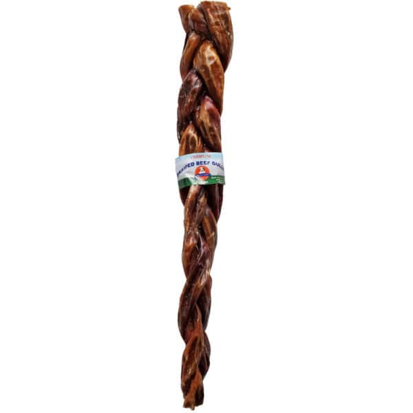 Lennox Rawhide Premium Braided Beef Gullet 12 Inch