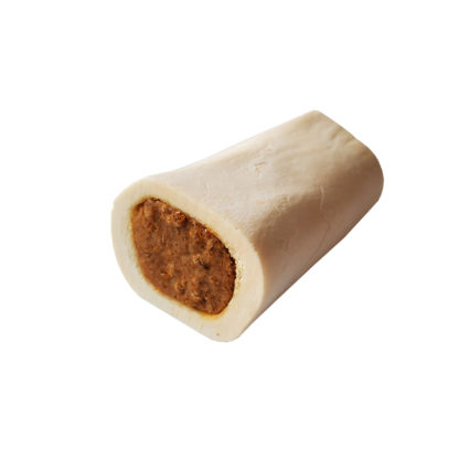 Lennox Rawhide Premium Beef Bone Peanut Butter Flavor Filled 3-4 Inch