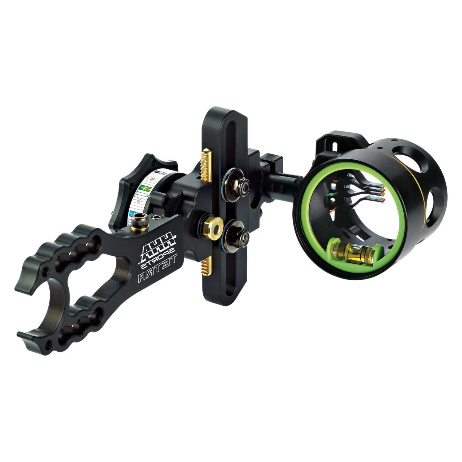 HHA Sports Bow Sight Tetra Dial .019 4 Pin 1 3/4