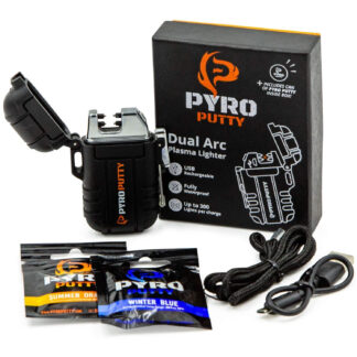 Pyro Putty Dual Arch Rechargable Electric USB Lighter PPARC1