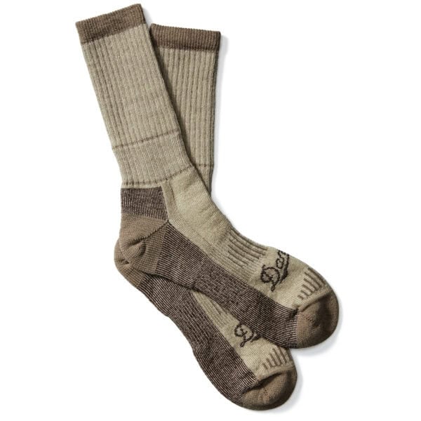 Danner Merino Midweight Hunting Socks Crew Brown 75002