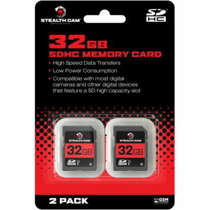 Stealth Cam 32GB SD CARD DOUBLE PACK STC-32GB-2PK