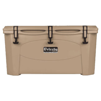 Grizzly Coolers 75 Tan Hard Sided
