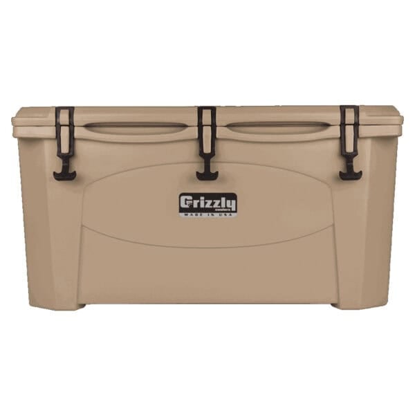 Grizzly Coolers 75 Tan Hard Sided
