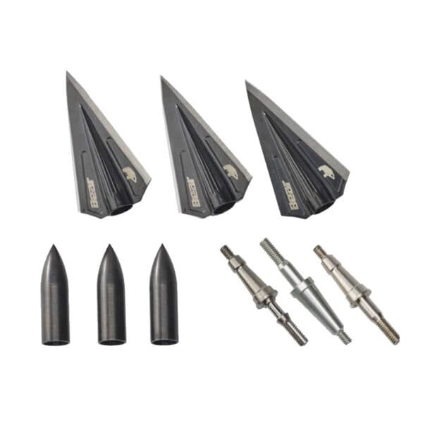 Bear Archery Broadheads RazorHead VWS Single Bevel Kit BT175SB