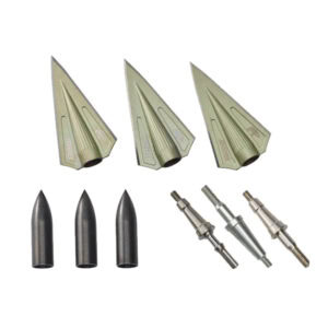 Bear Archery RazorHead VWS Double Bevel Kit Broadhead BT175DB