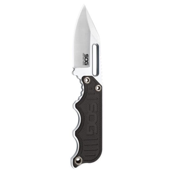 SOG INSTINCT MINI SATIN G10 HANDLE SOG-NB1002-CP