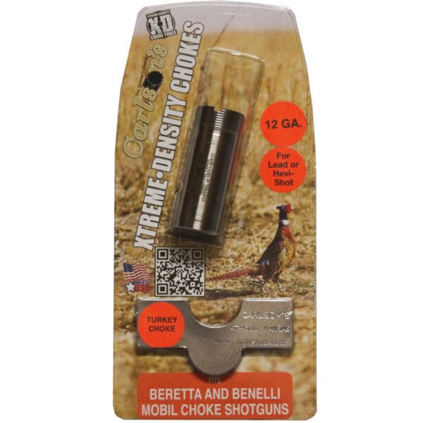 Carlson's Choke Tubes BERETTA BENELLI MOBIL FLUSH MOUNT REPLACEMENT STAINLESS CHOKE TUBES 12GA .675 16618 - Image 2