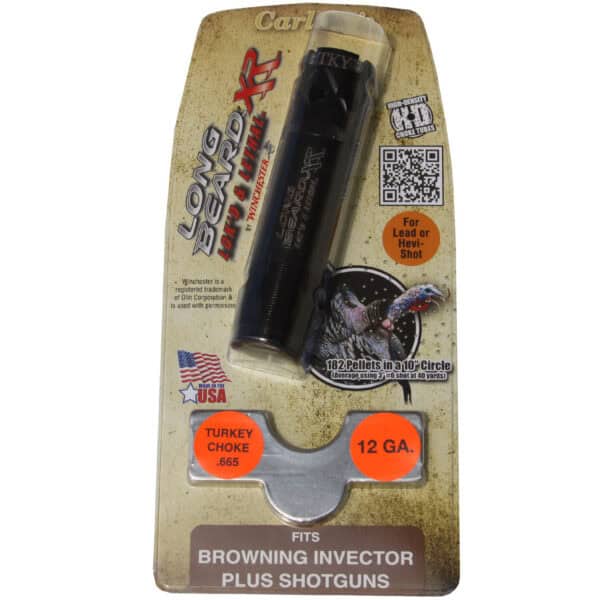 Carlson's Choke Tubes BROWNING INVECTOR PLUS LONG BEARD XR TURKEY CHOKE TUBES .665 12GA 70140 - Image 2