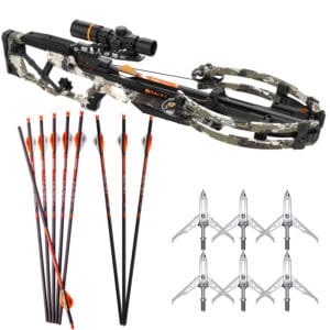 Ravin Crossbows R10X XK7 Camo R016 Bolts Broadheads