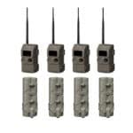 Cuddeback CuddeLink L-Series IR Camera Package: 4 Cameras + 4 Power Banks CUD-LL Cuddeback Cuddelink LL 4 Pack Plus PW-001 Power Bank