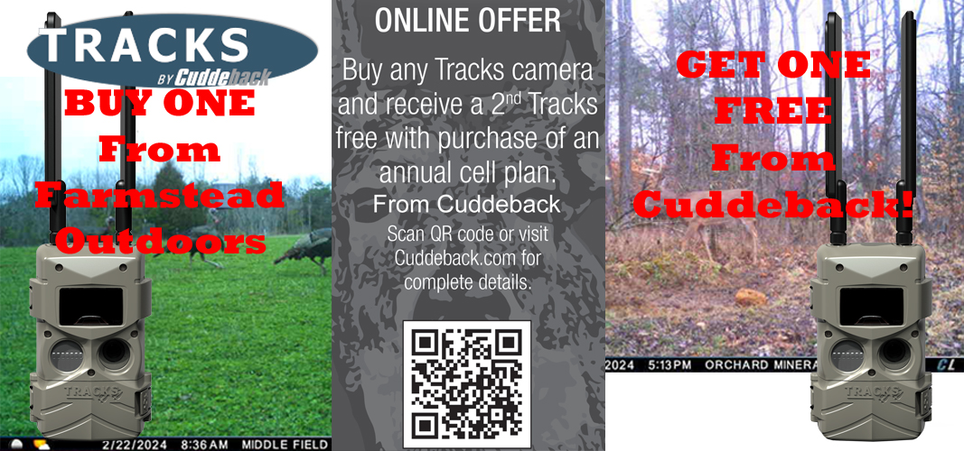 Cuddeback Tracks Buy 1 Get 1 Free