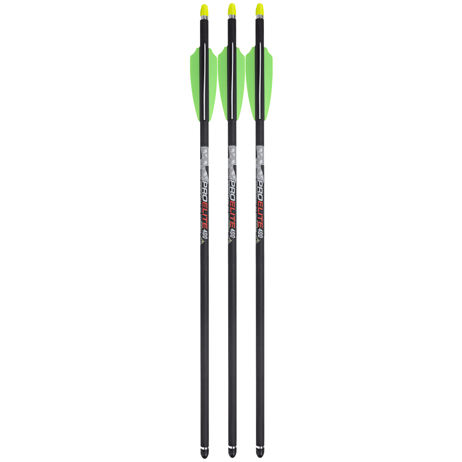 Pro Elite 400 Carbon Crossbow Arrows 3pk