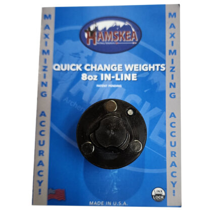 Hamskea Quick Change Weights 8oz In-Line Black Bottom
