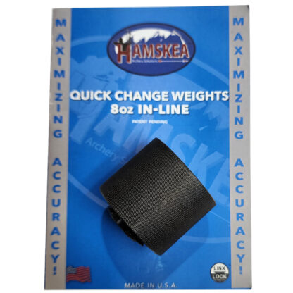 Hamskea Quick Change Weights 8oz In-Line Black Side