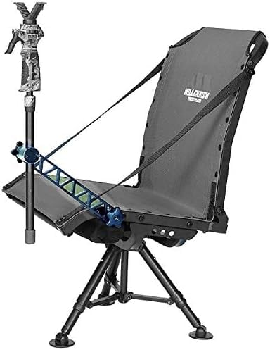 thumbnail interactive-video image 1 of Millennium Treestands G-100 Shooting Chair – Ground Blind Chair For Hunters 1 of 3