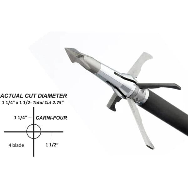 Grim Reaper Broadhead Carni-Four Blade