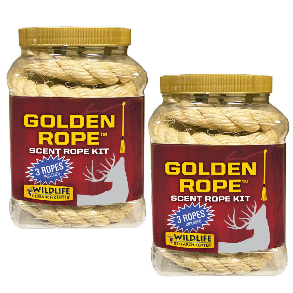 Wildlife Research Center GOLDEN ROPE™ SCENT ROPE KIT Outfitter Package 6-30” Scent Ropes 2x 396 (2 Pack)