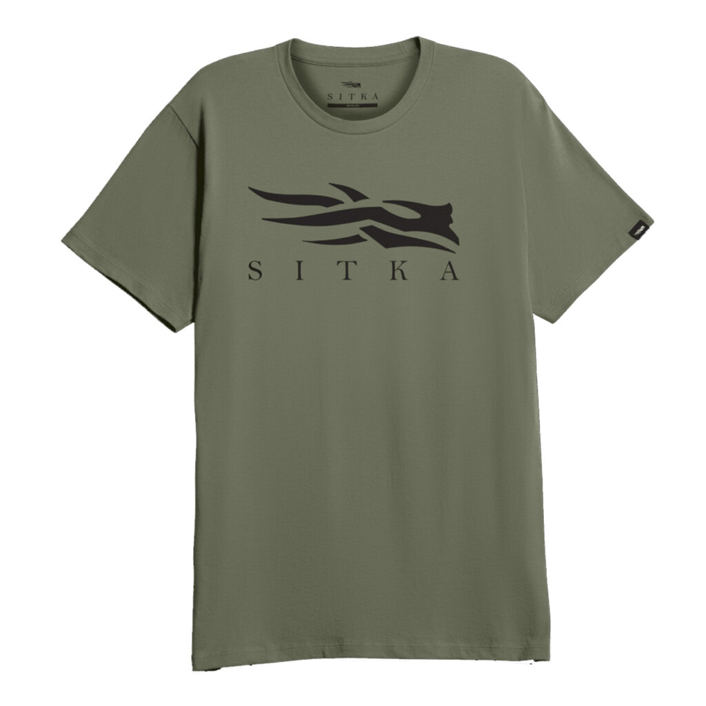 Sitka Gear Icon Tee Shirt Olive Green Men’s Large 600297-OLV-L