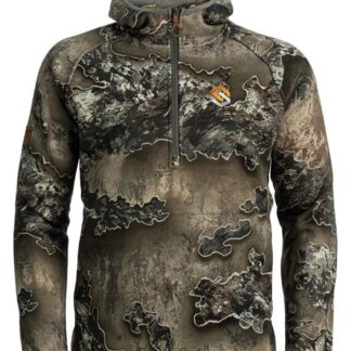 ScentLok BE1 Ridge Half Zip Midweight Hoodie - Odor Controlling Camo Hunting Jacket 1030917-223