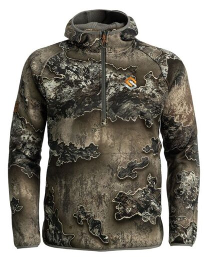 ScentLok BE1 Ridge Half Zip Midweight Hoodie - Odor Controlling Camo Hunting Jacket 1030917-223