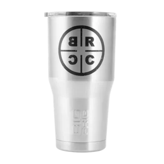 Black Rifle Coffee AR Tumbler Silver 20oz