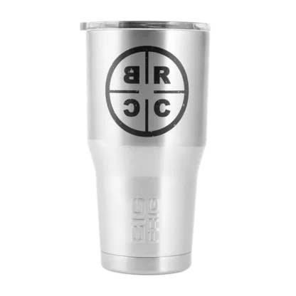 Black Rifle Coffee AR Tumbler Silver 20oz