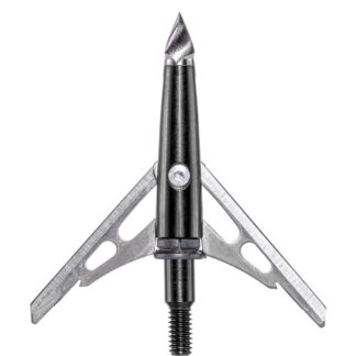 Rage Broadhead 2 Blade Chisel Tip BLACK R65300