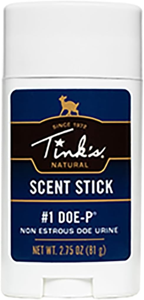 Tink’s Scents #1 Doe-P Non Estrous Doe Urine Calming Scent Stick Natural 2.75 oz W6248