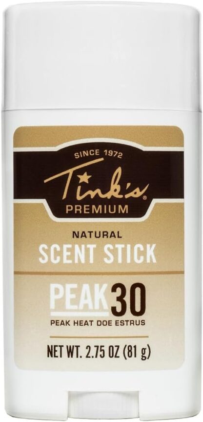 Tinks PEAK30 Premium Doe Estrus Natural Scent Stck W6227