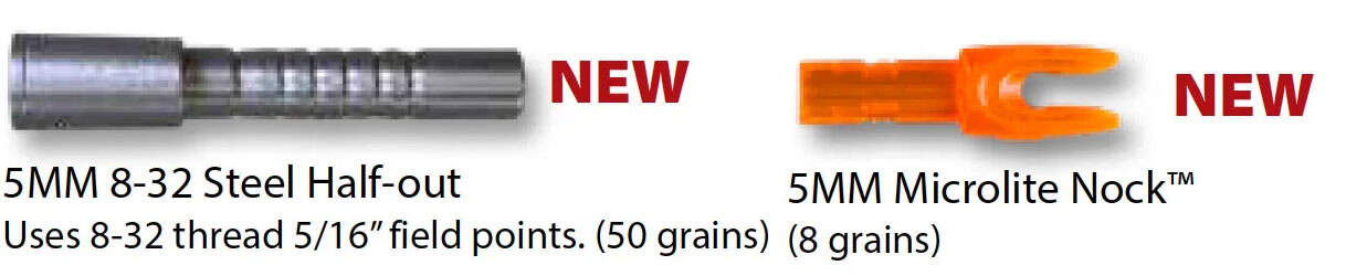 Easton 5mm Velocity Arrow Nock Insert