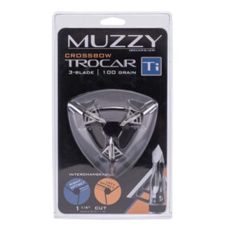 Muzzy CrossBow Trocar 3 blade Ti 100 Grain 492