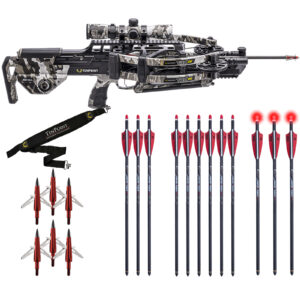 TenPoint Crossbow TRX 26 Vektra Package 460 FPS Extra Bolts, Sling, Broadheads and Lighted Bolts