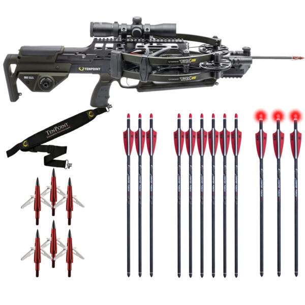 TRX 26 Crossbow Package Bolts Sling Broadheads