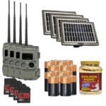 Cuddeback L Series 4 Pack Battery SD Rope