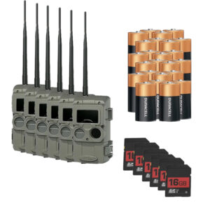 Cuddeback L Series 6 Pack SD Batteries