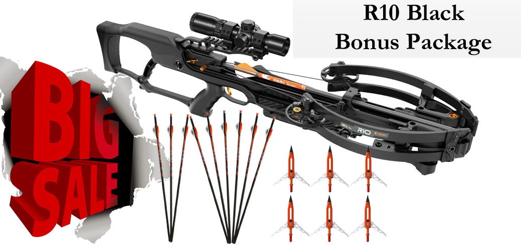 Ravin R10 Black Crossbow Bonus Package Ravin R10 Package Black