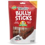 Lennox Rawhide Express Tender Bully Sticks 4.5″ 6.5 oz Package Lennox Tender Bully Sticks 4in Dog Treats Chews 6oz