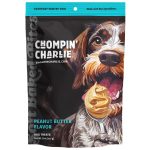 Chompin' Charlie Dog Treats Peanut Butter Flavor 8oz Chompin Charlie Peanut Butter Dog Treat